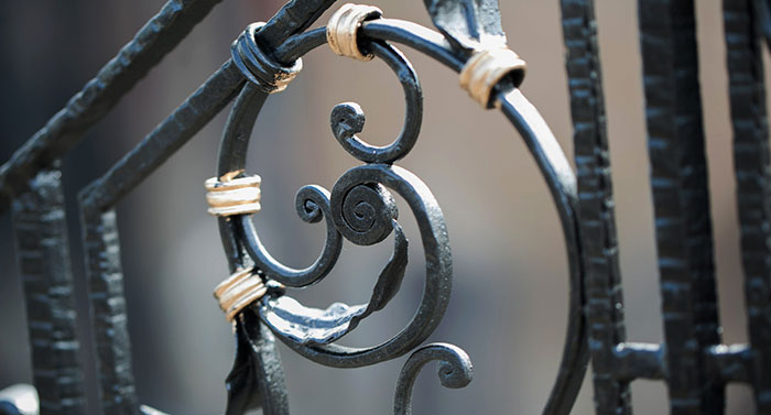 balustrade fier forjat