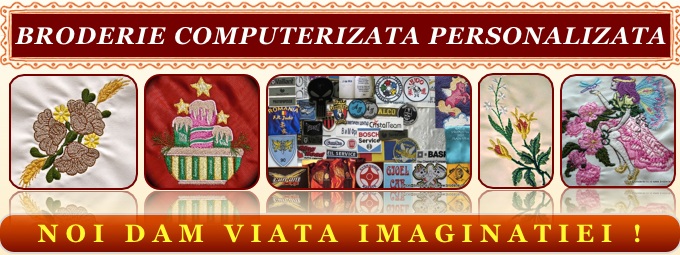 Broderie computerizata, arta personalizarii textilelor